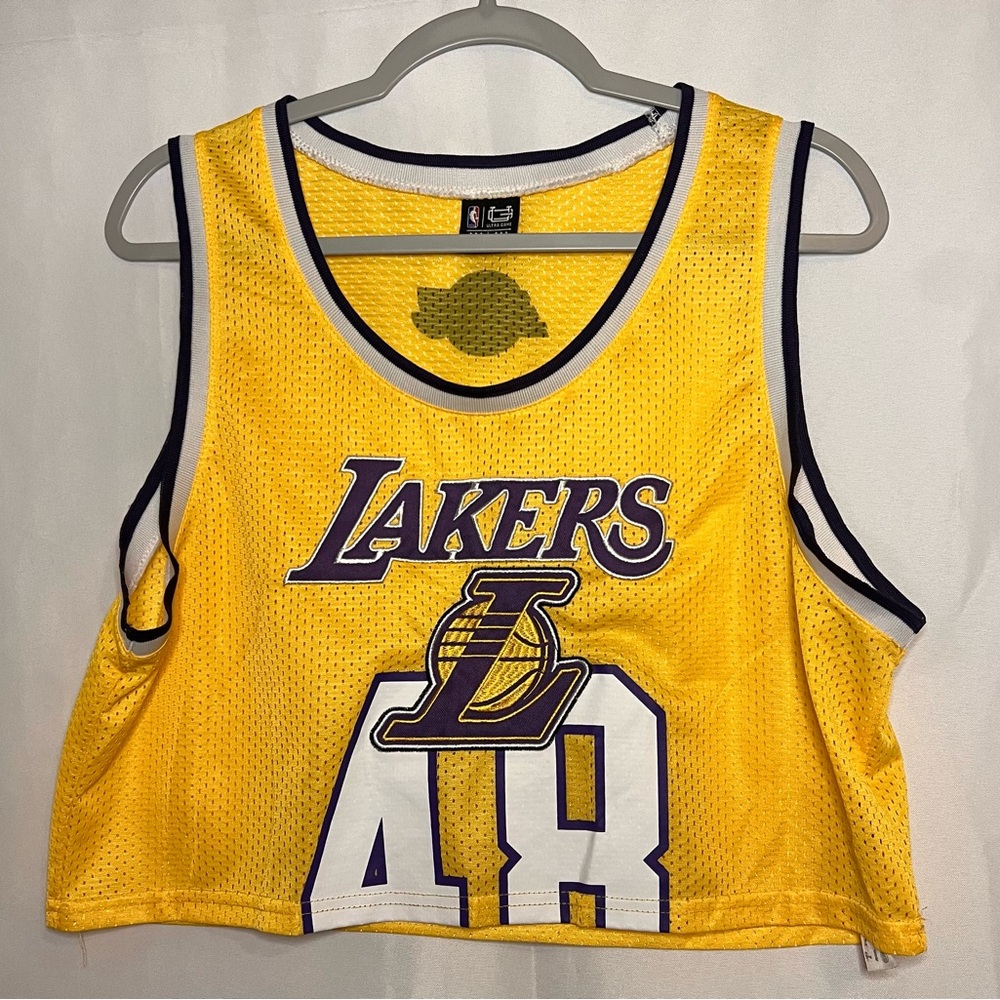 Yellow Lakers Mesh Jersey